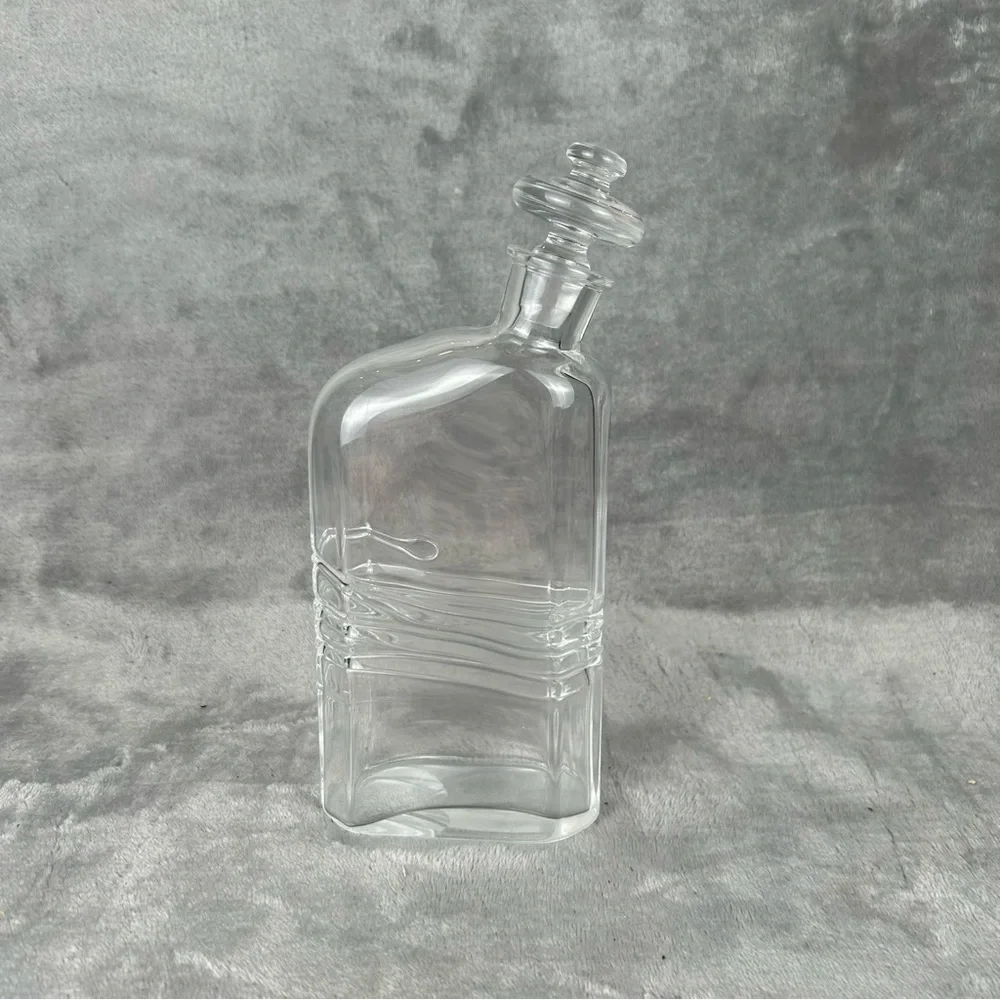 Vintage Ascott Clear‎ Glass Decanter Torben Jorgensen Holmegaard Danish MCM EUC
